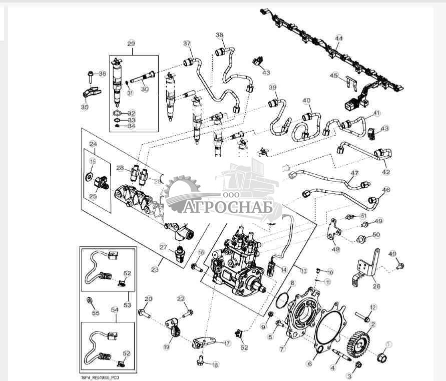 16FM Система впрыска топлива 